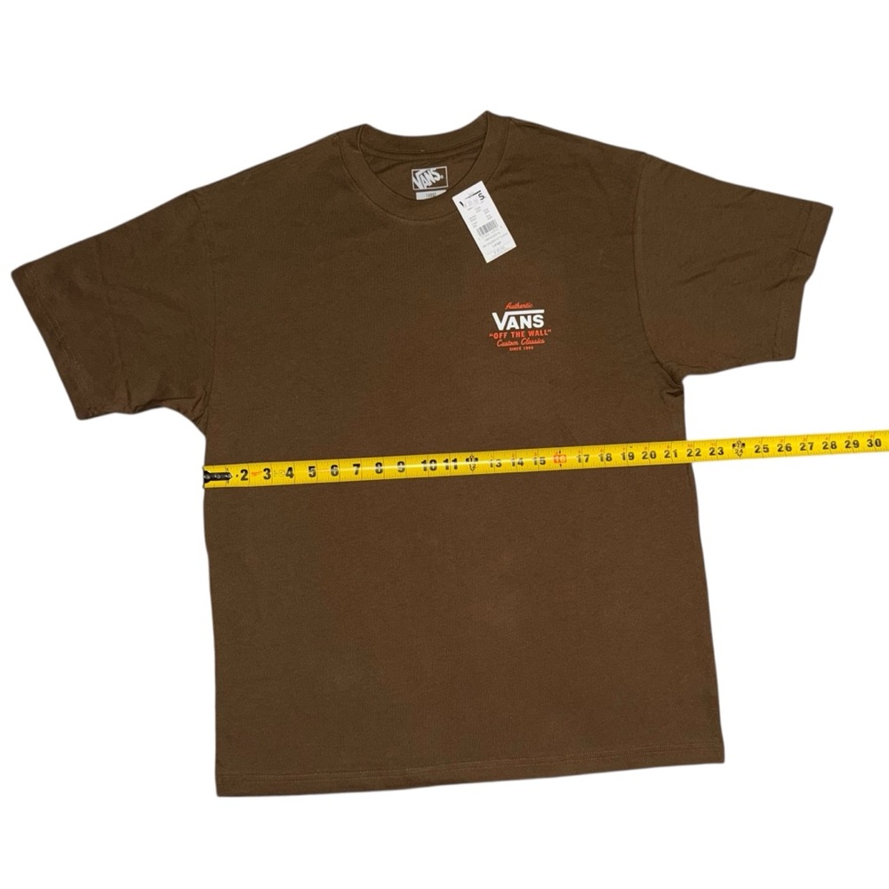 Vans Classic Logo T-Shirt (Brown) - Picture 4 of 5